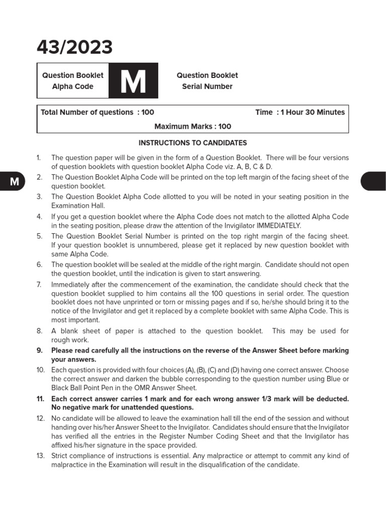 Exam Instructions & Guidelines | PDF | Surveying | Compass