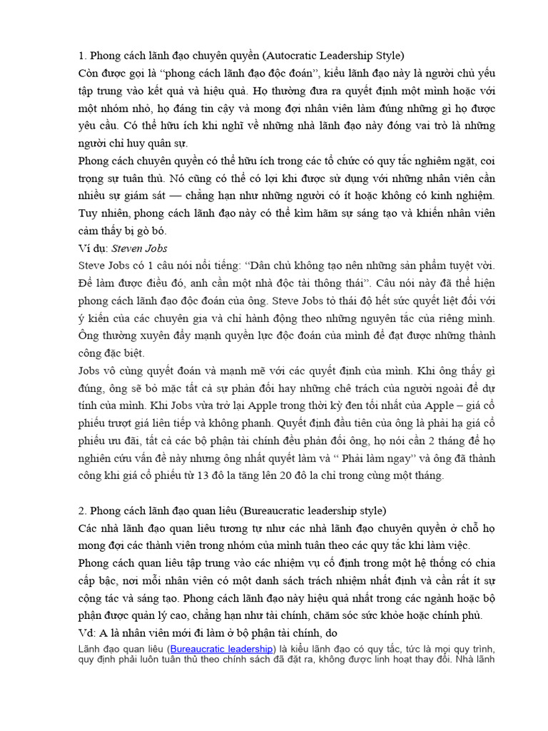 DIFFERENT TYPES OF LEADERSHIP STYLES WITH EXAMPLES PDF visual data 3