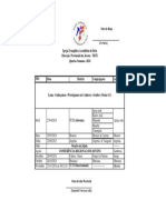 Programa de Quartas Semanas - 2024 Tete Atualizado