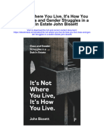 Its Not Where You Live Its How You Live Class and Gender Struggles in A Dublin Estate John Bissett Full Chapter