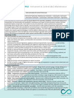 CC Instrument and Control Maintenance Role Profile With Supporting Notes 2021