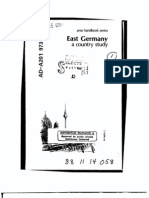 Area Handbook - East Germany