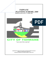 Tshwane Townplanning Scheme 2008