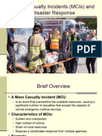Mass Casualty Incidents (MCIs) and Disaster Response
