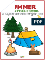 Free Kids Activity Book For Summer