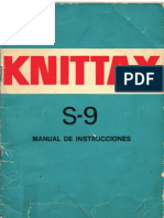 Manual de Instrucciones Knittax S-9