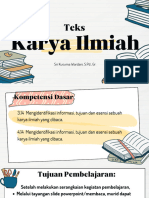 Materi Teks Karya Ilmiah