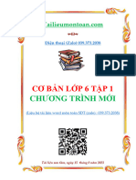 Cơ Bản Toán Lớp 6 Tập 1