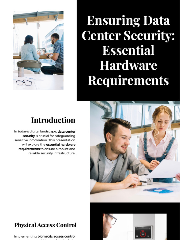 Data Center Security Hardware Essentials | PDF | Security | Computer ...