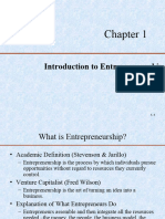 Intro To Entrepreneurship Updated