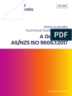 Weld Australia Guidance Note Tgn-sg01 - A Guide To As-Nzs Iso 9606-1-2007 - Revised July 2021