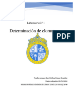 Determinacion de Cloruro en Muestra Prob