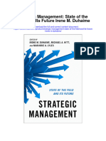 Strategic Management State of The Field and Its Future Irene M Duhaime All Chapter