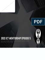 2022 ICT Mentorship Episode 5