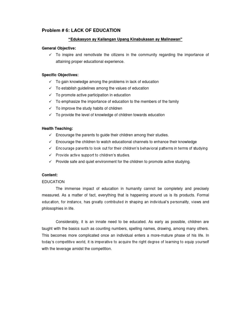 Education | PDF