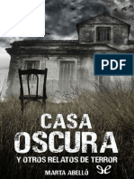 Casa Oscura y Otros Relatos de Terror