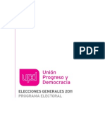 Programa Electoral 2011