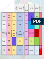 1BT Timetable