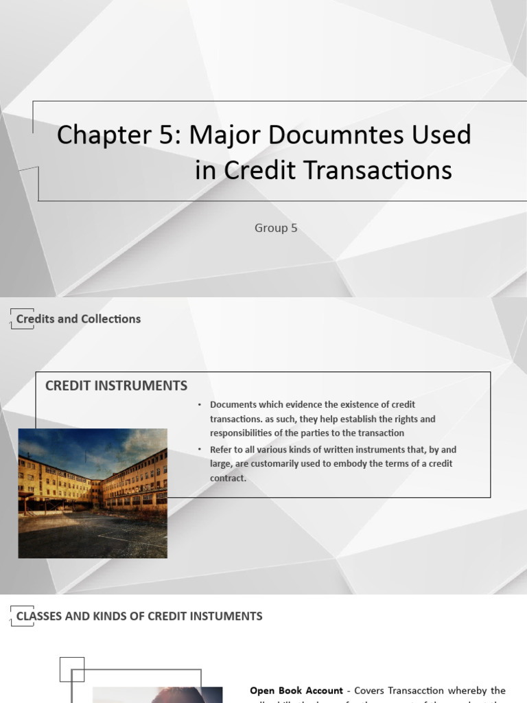 Chapter 5 | PDF | Mortgage Law | Negotiable Instrument