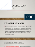 Financial Analysis