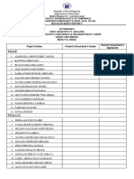 Attendance PTC