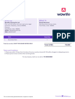 Invoice wlcl05 - 089 Wowlife Coliving PVT LTD Noufal Noushad