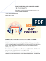 45-Day Payment Rule For MSME