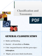 Classificaton and Taxonomy of Microbes