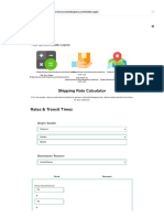 Rate Calculator - City-Link Express Malaysia USA 4kg