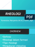 RHEOLOGI