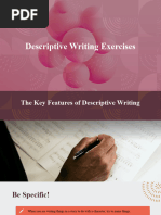 Descriptive Writing Exercises