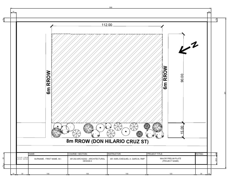 Architectural Design Project Plate | PDF