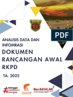 Dokumen Rancangan Awal RKPD