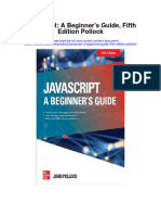 Javascript A Beginners Guide Fifth Edition Pollock Full Chapter