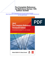Download Java The Complete Reference Complete Reference Series 13Th Edition Schildt full chapter