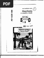Area Handbook - Mauritania