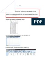 Uji Linieritas Dengan SPSS