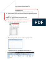 Langkah-Langkah Uji Normalitas SPSS