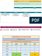 Exam & Syllabus Notice: Test Name