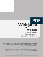 WP2420S Manual de Uso y Cuidado