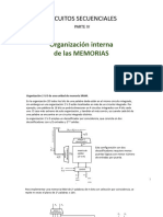 Tema 5. PARTE IV Organización Interna de Las MEMORIAS