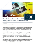 FE21-09-2023 - Toshiba Introduce I Dispositivi Di Potenza Intelligenti Da 600V Per Motori BLDC
