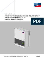 STP60 - SHP75 - STPS60 SunSpec - Modbus TI en 15