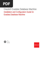 Installation and Configuration Guide Exadata Database Machine Dbmin