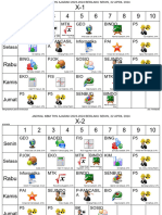 Jadwal Kelas 22 Apr 2024 Bu Linda Cuti