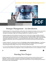 Stratigic Management-Chapter 1