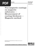 British Standard Non Magnetic Coating Substrates Measurement of Coating Thickness Magnetic Method (2178 1995)