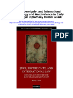 Jews Sovereignty and International Law Ideology and Ambivalence in Early Israeli Legal Diplomacy Rotem Giladi Full Chapter