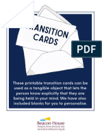 Transition Cards