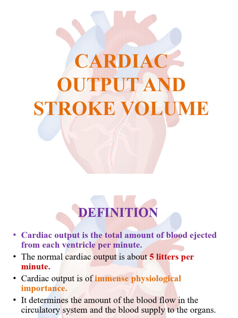 Cardiac Output and Heart Rate Factors | PDF | Heart Rate | Heart